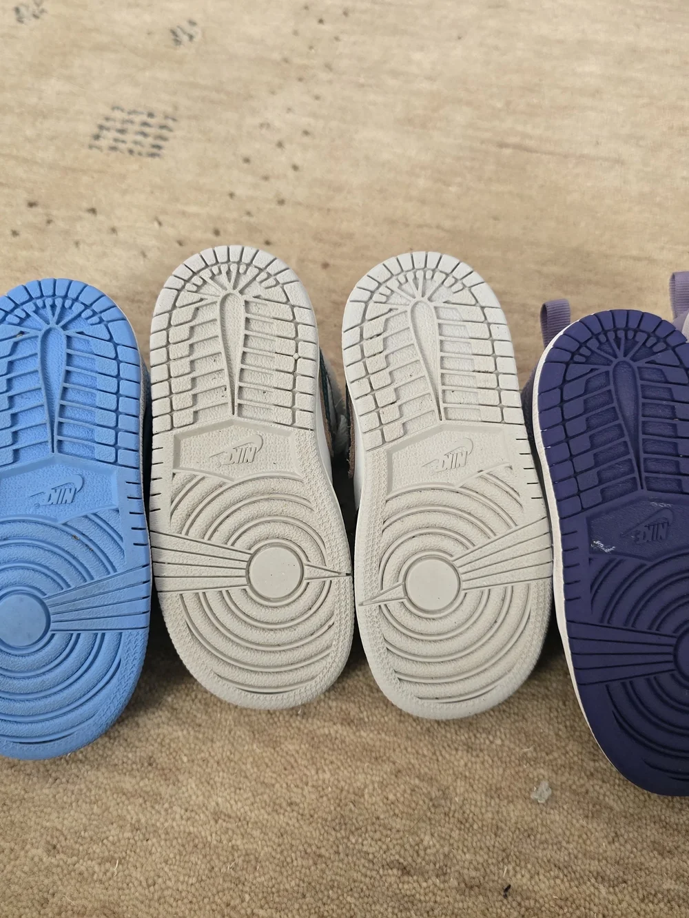 Nike three pairs